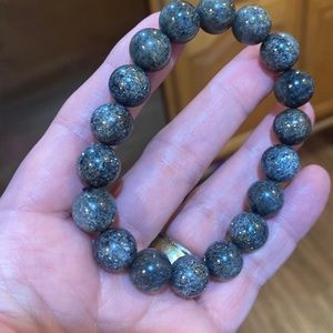 Men’s or Women’s pyrite bracelet